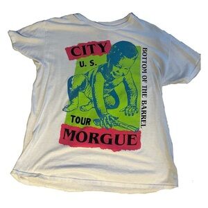 Graphic White T-Shirt with Bold Print